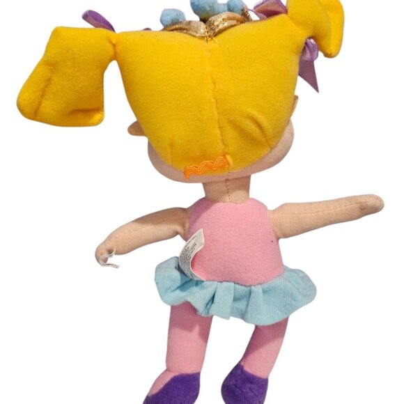Nickelodeon Nanco Rugrats Angelica‎ Pickles Plush Ballerina 2004 Vintage Toy 9" - Picture 2 of 8
